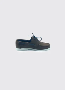 Admirals Ladies Deck Shoe - Walnut