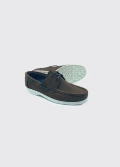 Admirals Ladies Deck Shoe - Walnut