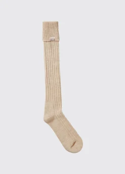 Alpaca Socks - Oat
