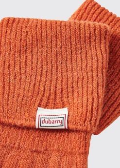 Alpaca Socks - Terracotta