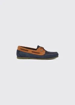 Aruba Deck Shoe - Denim/Tan
