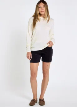 Ashfield Women’s bamboo blend sweater - Oyster