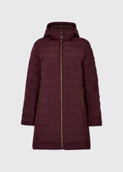 Ballybrophy Quilted Jacket - Ox Blood