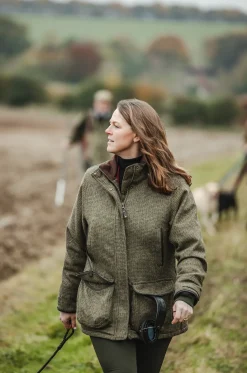 Ballynahinch Tweed Field Coat - Heath