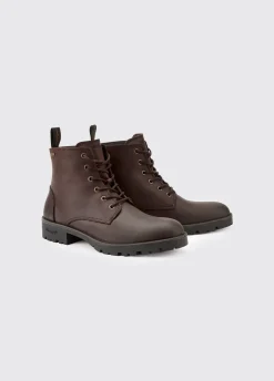 Ballywater Men’s lace up Country Boots - Old Rum