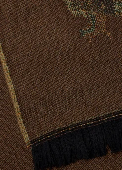 Birchdale Wool Stole - Bourbon