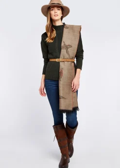 Birchdale Wool Stole - Taupe