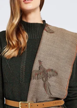 Birchdale Wool Stole - Taupe