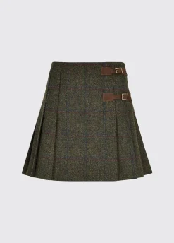 Blossom Tweed Skirt - Hemlock