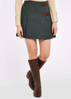 Blossom Tweed Skirt - Mist