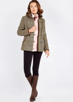 Bracken Tweed Jacket - Woodrose