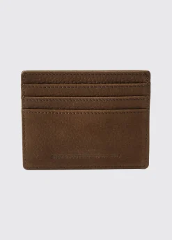 Brooklodge Mens Card Holder - Walnut