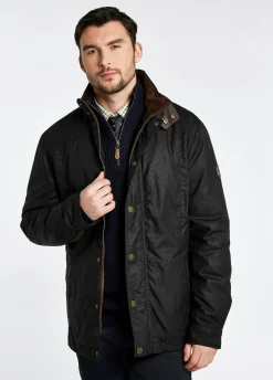 Carrickfergus Waxed Jacket - Black