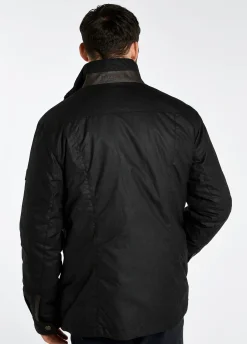 Carrickfergus Waxed Jacket - Black