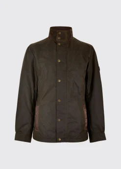 Carrickfergus Waxed Jacket - Olive