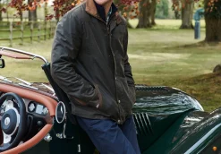 Carrickfergus Waxed Jacket - Olive