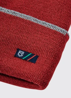 Castara Mens Beanie - Red