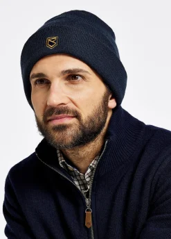 Clonmellon Knitted Beanie - Navy