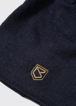 Clonmellon Knitted Beanie - Navy
