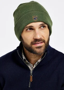 Clonmellon Knitted Beanie - Olive