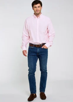 Clontarf Men’s Oxford Shirt - Pink
