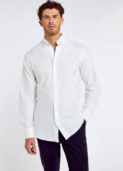 Clontarf Men’s Oxford Shirt - White