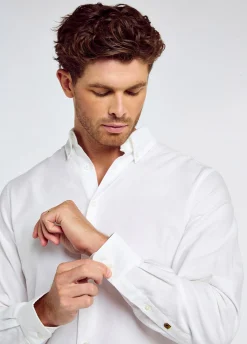 Clontarf Men’s Oxford Shirt - White