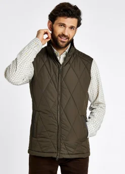 Colamber Men’s Quilted Gilet - Olive