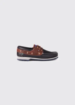 Commander Deck - Navy/Brown