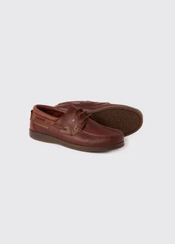 Commodore XLT Deck Shoe - Mahogany