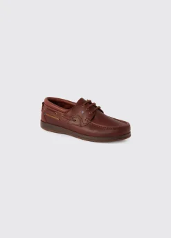Commodore XLT Deck Shoe - Mahogany