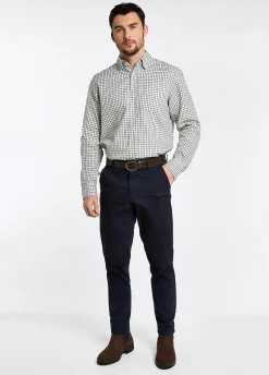 Connell Tattersall Check Shirt - Cardinal