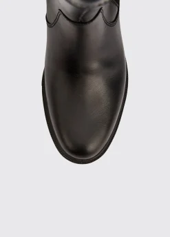 Connemara Knee High Riding Boot - Black