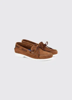 Coral Women’s dubarrylite™ Slip-On Deck Shoe - Chestnut