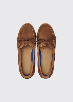 Coral Women’s dubarrylite™ Slip-On Deck Shoe - Chestnut