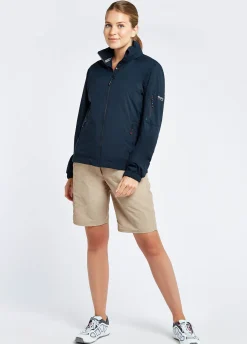 Corfu Women's Crew Jacket - Navy