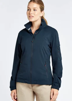 Corfu Women's Crew Jacket - Navy