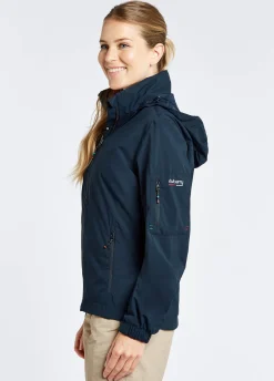 Corfu Women's Crew Jacket - Navy