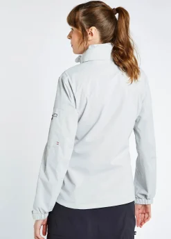 Corfu Women's Crew Jacket - Platinum