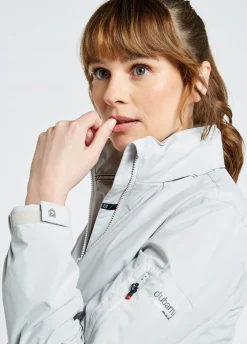 Corfu Women's Crew Jacket - Platinum