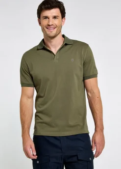 Courtney Men’s short sleeve polo - Kelp