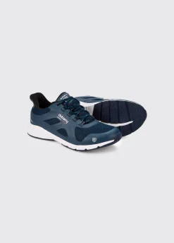 Cowes Men's waterproof trainer - Navy