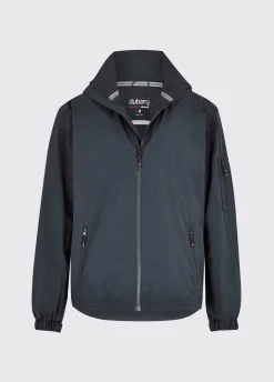 Croatia Men's Fleece-lined Crew Jacket - Graphite