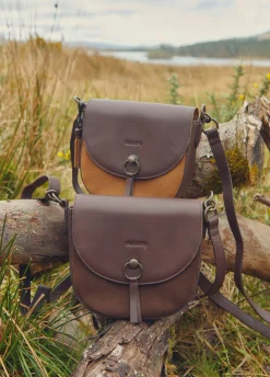 Crossgar Ladies Saddle Bag - Cigar