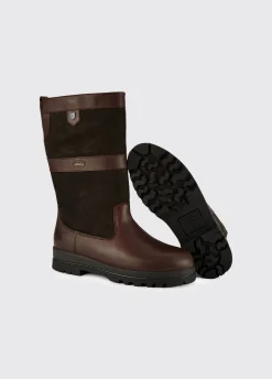 Donegal Ladies Country Boot - Black/Brown