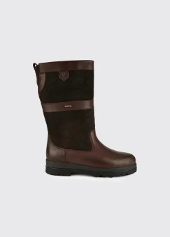 Donegal Ladies Country Boot - Black/Brown