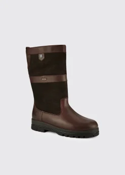 Donegal Ladies Country Boot - Black/Brown