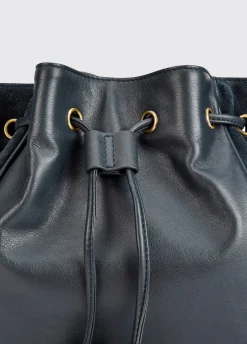 Doonbeg Cross-body bucket bag - Navy