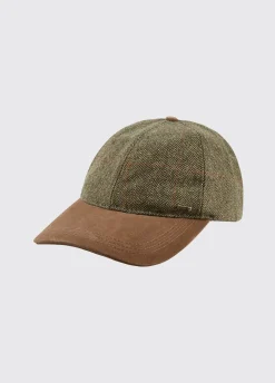 Dowd Mens Tweed Cap - Cedar