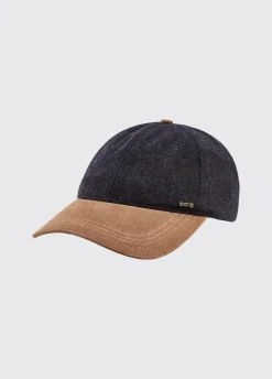 Dowd Mens Tweed Cap - Navy